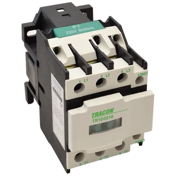 TRACON Kontaktor, 400V, 50Hz, 12A, 5,5kW, 24V DC, 3xNO+1xNC (TR1D1201B4)