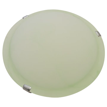 TRACON Üveg mennyezeti UFO lámpatest, zöld, 230V, 50Hz, E27, max.1x60W, D=300 mm (UFO-1-Z)