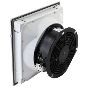 TRACON Szellőztető ventilátor szűrőbetéttel, 250x250mm, 170/230 m3/h, 230V 50/60Hz, IP54 (V170)