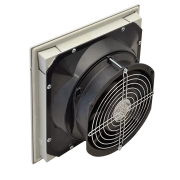 TRACON Szellőztető ventilátor szűrőbetéttel, 250x250mm, 215/255m3/h, 230V 50-60Hz, IP54 (V215)