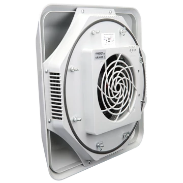 TRACON Tető ventilátor, 600 m3/h, IP44, 80 W, 230 VAC, 0.45 A, 64 dB (VR600)