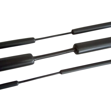TRACON Zsugorcső, vékonyfalú, 3:1 zsugorodás, fekete, 39/13mm, POLIOLEFIN (ZSV390)
