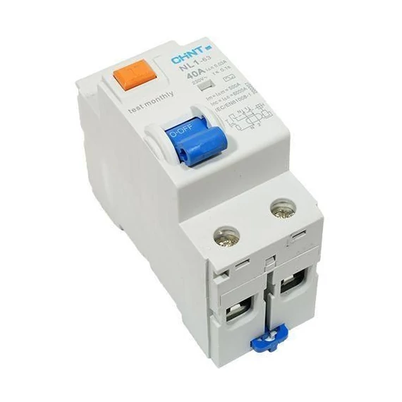 CHINT FI-relé 2P 25A 100mA AC (CH-972175)