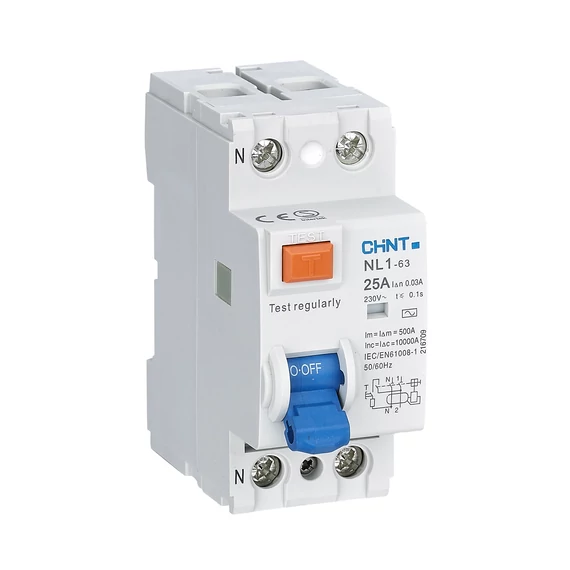 CHINT FI-relé 2P 25A 300mA AC (CH-972176)