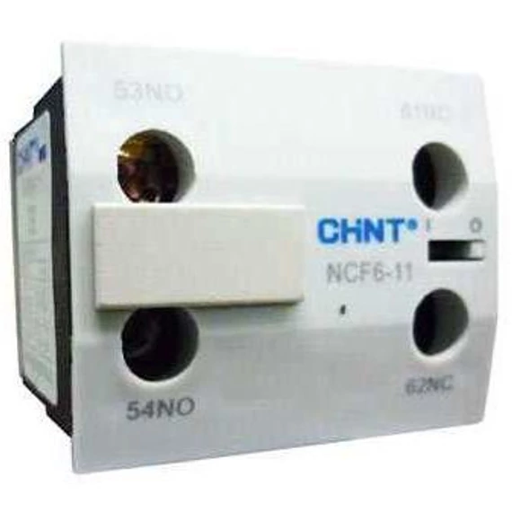 CHINT segédérintkező F6-31 3NO+1NC előlapra (NC6 mágneskapcsolóhoz) (CH-NCF6-31)