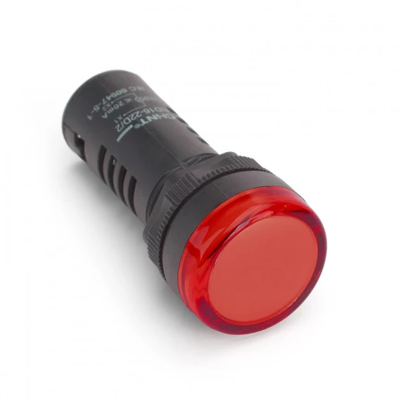 CHINT LED jelzőlámpa piros 240V AC ND16-22DS/4-R (CH-ND1622DS4R)