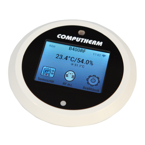COMPUTHERM B400RF Wi-Fi termosztát vezeték nélküli érintőkijelzős vezérlővel (B400RF)