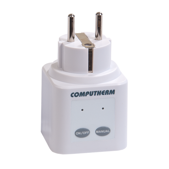 COMPUTHERM Q1RX vezeték nélküli (rádiófrekvenciás) termosztáttal vezérelhető dugalj (Q1RX)