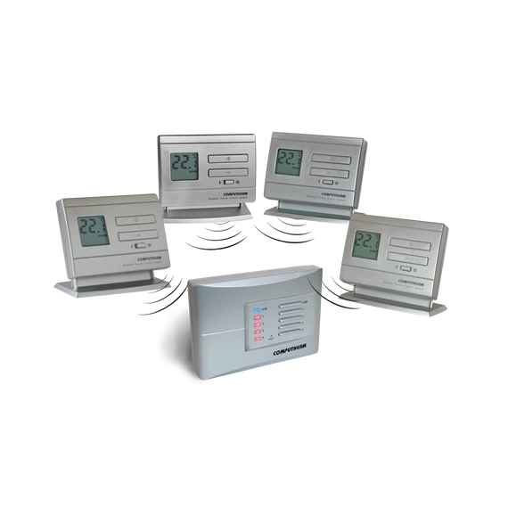 COMPUTHERM Q5RF multizónás, vezeték nélküli (rádiófrekvenciás), digitális szobatermosztát (Q5RF)
