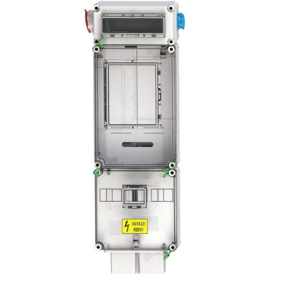CSATÁRI PLAST PVT 3075 Fm-K ÁK 12-3Fi Felületre szerelhető direkt mérőhely (CSP21.E015ÁK123Fi)