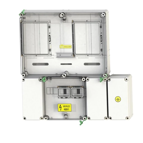 CSATÁRI PLAST PVT 6075 Á-V Fm-SZ KF Felületre szerelhető direkt mérőhely (CSP21.E020KF)