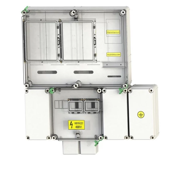 CSATÁRI PLAST PVT 6075 Á-V Fm 80A-K KF Felületre szerelhető direkt mérőhely (CSP21.E022KF)