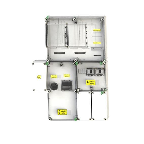 CSATÁRI PLAST PVT Á-V Fm 80A-CSF50 Felületre szerelhető direkt mérőhely (CSP21.E024)