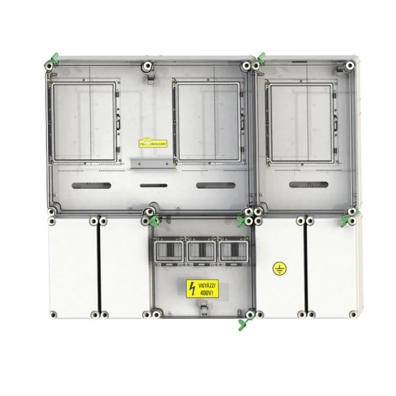 CSATÁRI PLAST PVT 7590 Á-V-H Fm-SZ KF Felületre szerelhető direkt mérőhely (CSP21.E026KF)