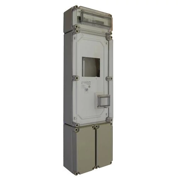 CSATÁRI PLAST PVT 3060 FO2 – F 12 ÁK Háromfázisú mérőhely, 300x1050x170mm (CSP 36431105)