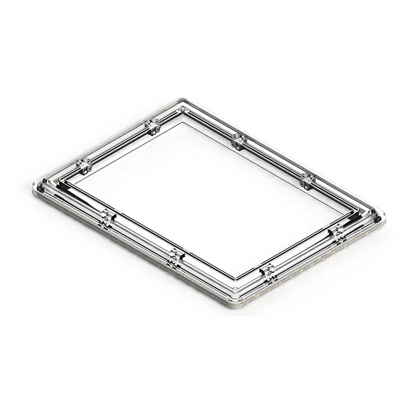 CSATÁRI PLAST Óraleolvasó ablak 118x158mm PVT-K-L szekrényhez (CSP 79000006)