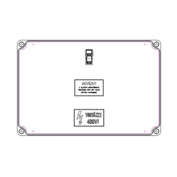 CSATÁRI PLAST PVT 3045 GS5 250A Modul szekrény (CSP21.a102)