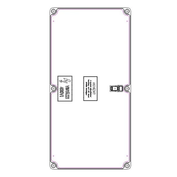 CSATÁRI PLAST PVT 3060 GS5 250A Modul szekrény (CSP21.a103)