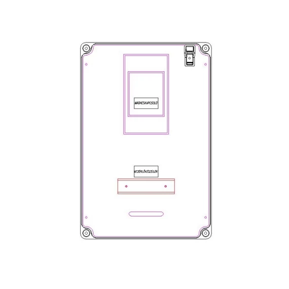 CSATÁRI PLAST PVT 3045 VM Modul szekrény (CSP21.m041)