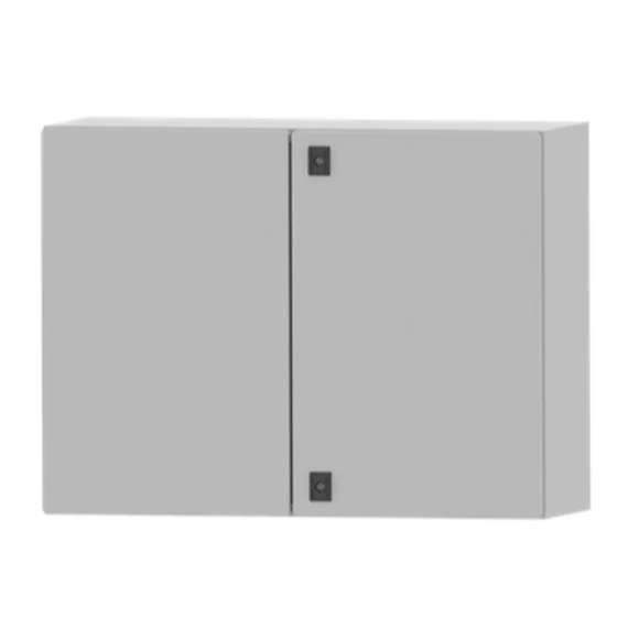 DKC CE elosztó fém szekrény szerelőlemezzel dupla ajtós 1000x1000x300 mm (R5CE1013)