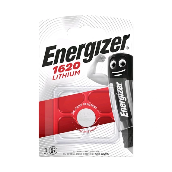 ENERGIZER gombelem, lítium, CR1620, 3V, 79mAh