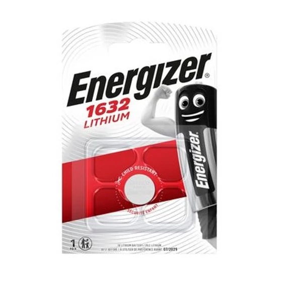 ENERGIZER gombelem, lítium, CR1632, 3V, 130mAh