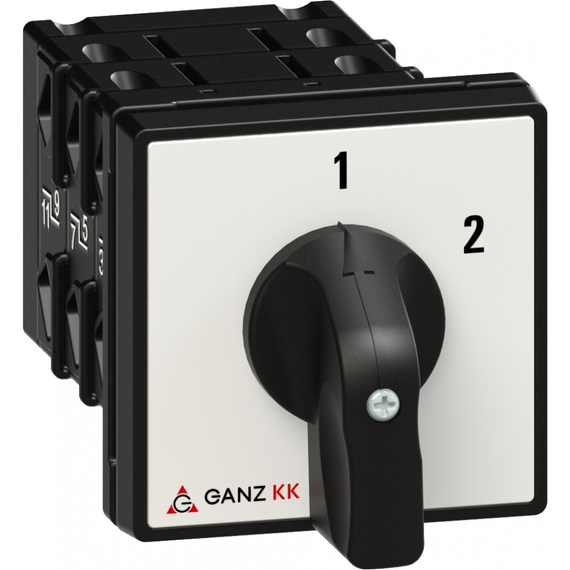 GANZ KK1-32-6004 átkapcsoló 0 állás nélkül / nyitott / 3P / 32A / 60° (1AF6004BB00M30)