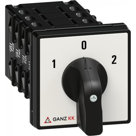 GANZ KK1-32-6129 átkapcsoló 0 állással / nyitott / 4P / 32A / 60° (1AF6129BB00M40)