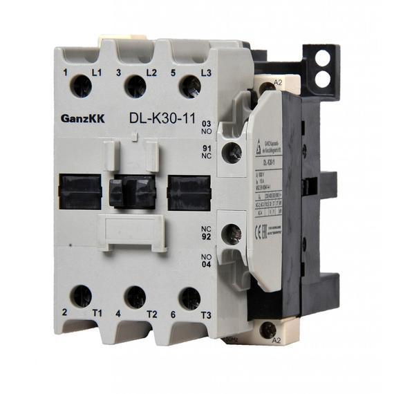 GANZ DL-K30-11/110V mágneskapcsoló / 30 kW (AC-3, 400V) (200-4535-030-DL)