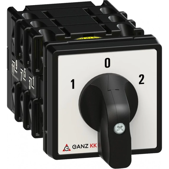 GANZ KKE0-20-6006 átkapcsoló 0 állással / nyitott-IP65 előlap / 3P / 20A / 60° (2AC6006AA00M30)