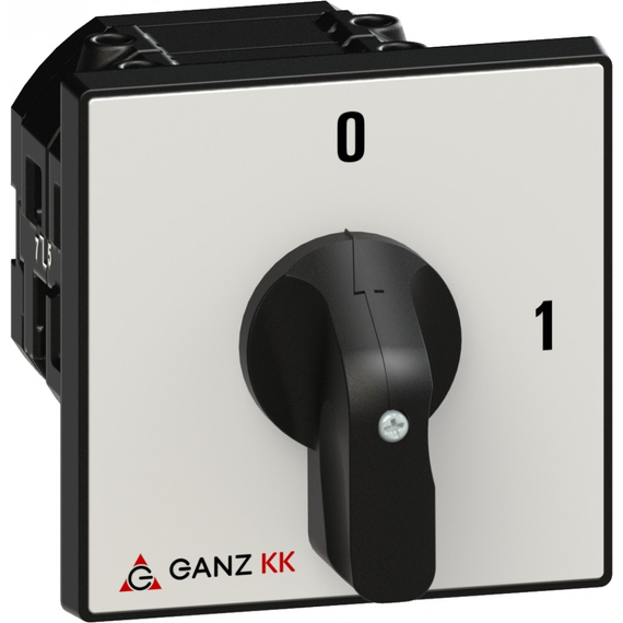 GANZ KK2-63-9002 KI-BE kapcsoló / nyitott / 3P / 63A / 90° (902-9002-701)