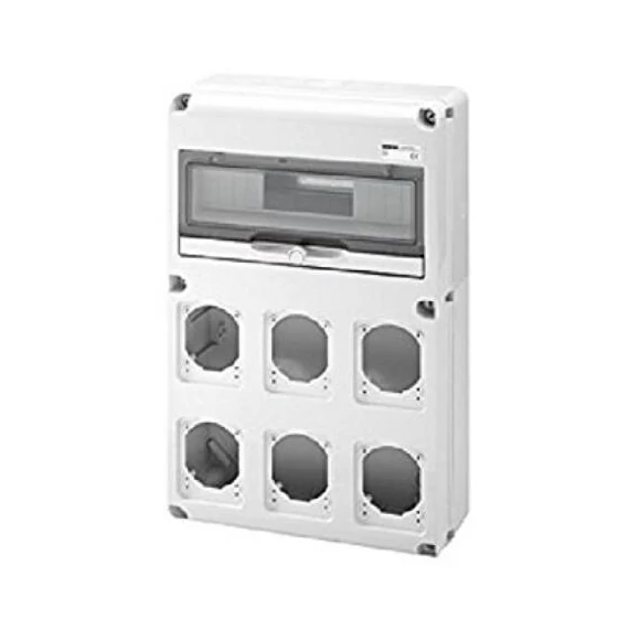 GEWISS Q-DIN 14 M 6 MODULOS 16/32A IP44/67 IP65 (GW68008N)