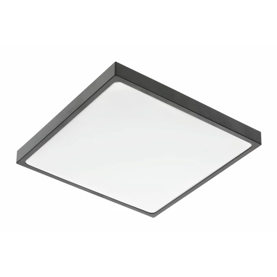GTV Mennyezeti lámpatest ALTAR LED, 24W, 1680 lm,4000K, AC220-240V, PF>0.5, IP44, négyzet, fekete (GTV-LD-ALT24W-NW-10)