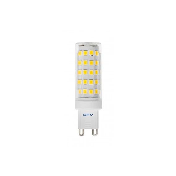 GTV LED fényforrás, 6,5W, A-G, G9, 220-240V/AC,4000K, 600lm, 38mA, sug.szög:360° (GTV-LD-G9P67W0-40)