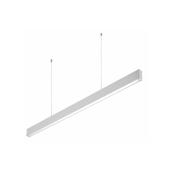 GTV LED függeszthető lámpatest, 40W, 3600lm, 4000K, IP20, 100°, 230V/AC, fehér (GTV-LD-LIV40WNB-10)