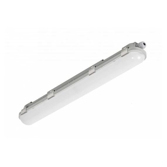 GTV Armatúra por-és-páramentes REXION LED, 20W, 2800lm, 4000K, PC/PC, 220-240V/AC, IP65, 665x76x72mm (GTV-LD-REX20W-NW)