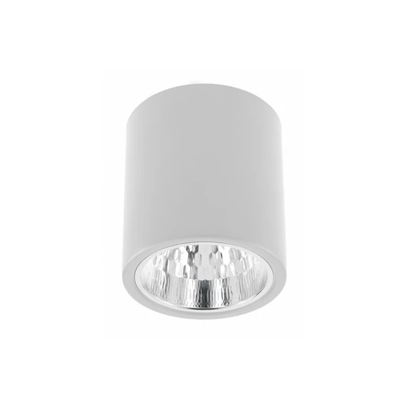 GTV Mennyezeti lámpatest DRAGO, max.60W, E27, 220-240V/AC, IP20, fehér, 133x148 mm (GTV-OS-DRAGO14-10)