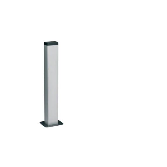 HAGER Energiaoszlop, 1 rekeszes, 650mm magas, alumínium (DAP80650ELN)
