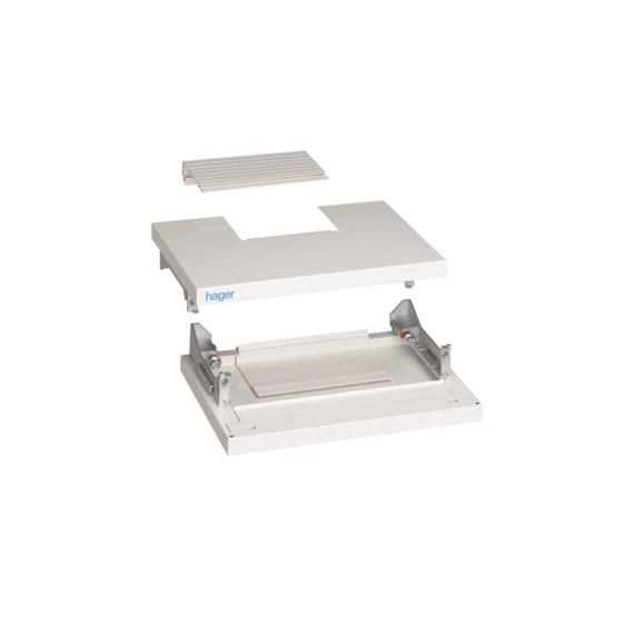 HAGER Quadro 4 felső és alsó panel IP40 370mm széles (FC415)