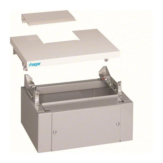 HAGER Quadro 4 tetőpanel és lábazat IP40 620mm széles (FC455)