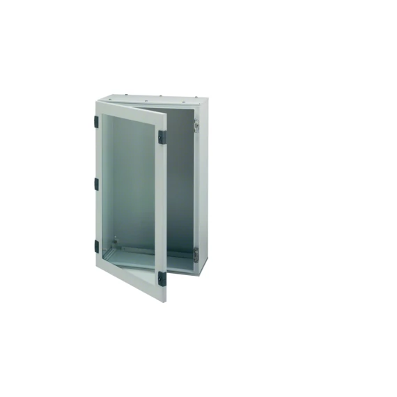 HAGER Orion Plus fémszekrény, IP65, átlátszó ajtós, 650x500x250mm (FL170A)