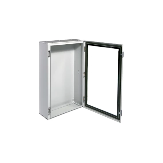 HAGER Orion Plus fémszekrény, IP65, átlátszó ajtós, 800x500x200mm (FL171A)