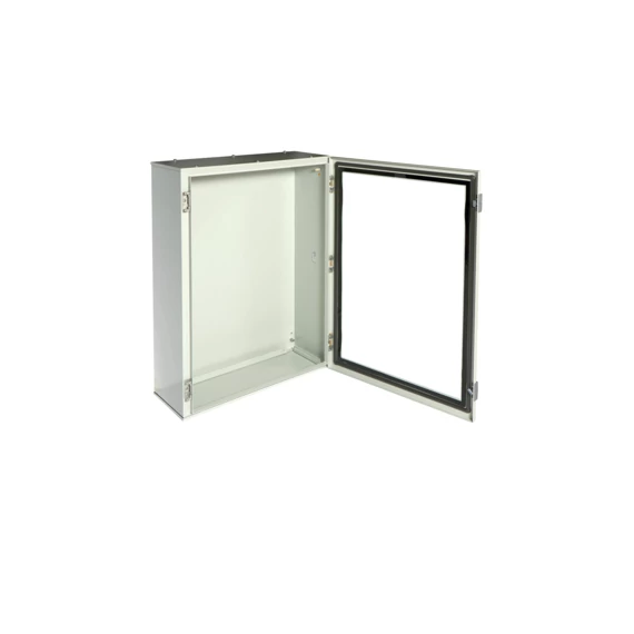 HAGER Orion Plus fémszekrény, IP65, átlátszó ajtós, 800x600x250mm (FL173A)