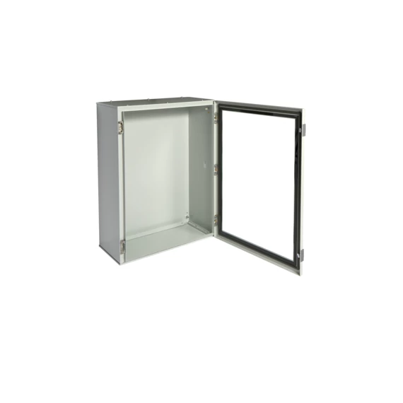HAGER Orion Plus fémszekrény, IP65, átlátszó ajtós, 800x600x300mm (FL174A)