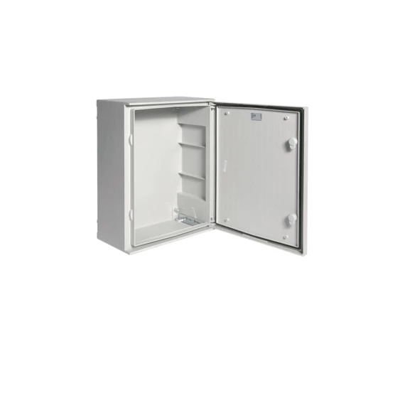 HAGER Orion Plus műanyagszekrény, IP65, teli ajtós, 500x400x200mm, II. é.v. osztály (FL213B)