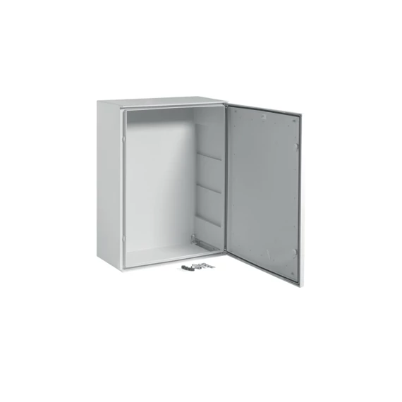 HAGER Orion Plus műanyagszekrény, IP65, teli ajtós, 800x600x300mm, II. é.v. osztály (FL229B)