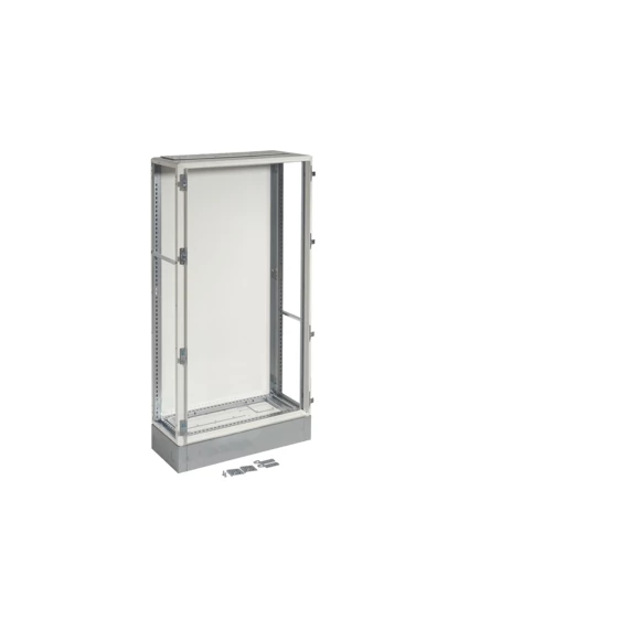 HAGER Quadro 5 álló szekrény(váz), lábazattal 1710x900x400mm (FM317)