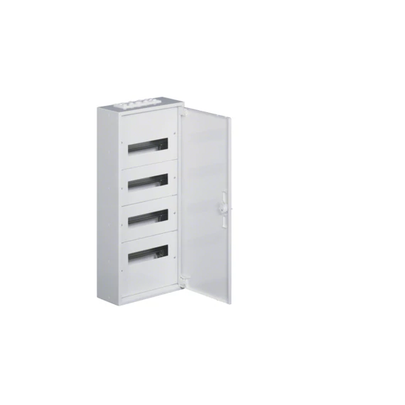 HAGER Univers mezős elosztó, falon kívüli, maszkolt, IP30, 48M, N+PE, I.év.oszt. 791x355x150mm (FW412WT)