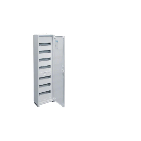 HAGER Univers mezős elosztó, falon kívüli, maszkolt, IP44, 84M, N+PE, II.év.o. 1100x300x161mm (FWB71)