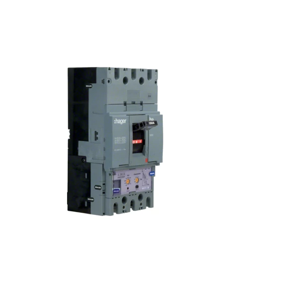 HAGER Kompakt megszakító h630, 3P, 400A, 70kA, áll. LSI elektr. kioldóval (HED400H)